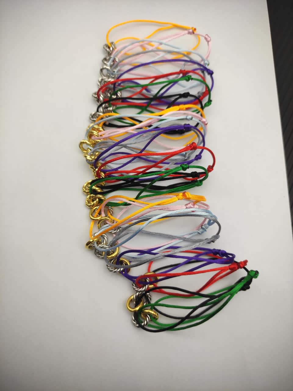 David Yurman Colorful Rope Charm Bracelets